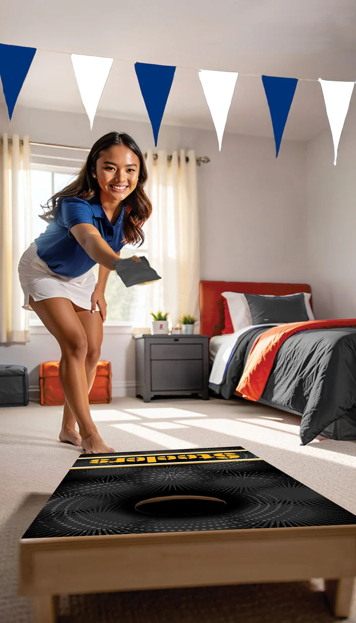 NFL Wall Art thats also Corn Hole - Pittsburgh Steelers