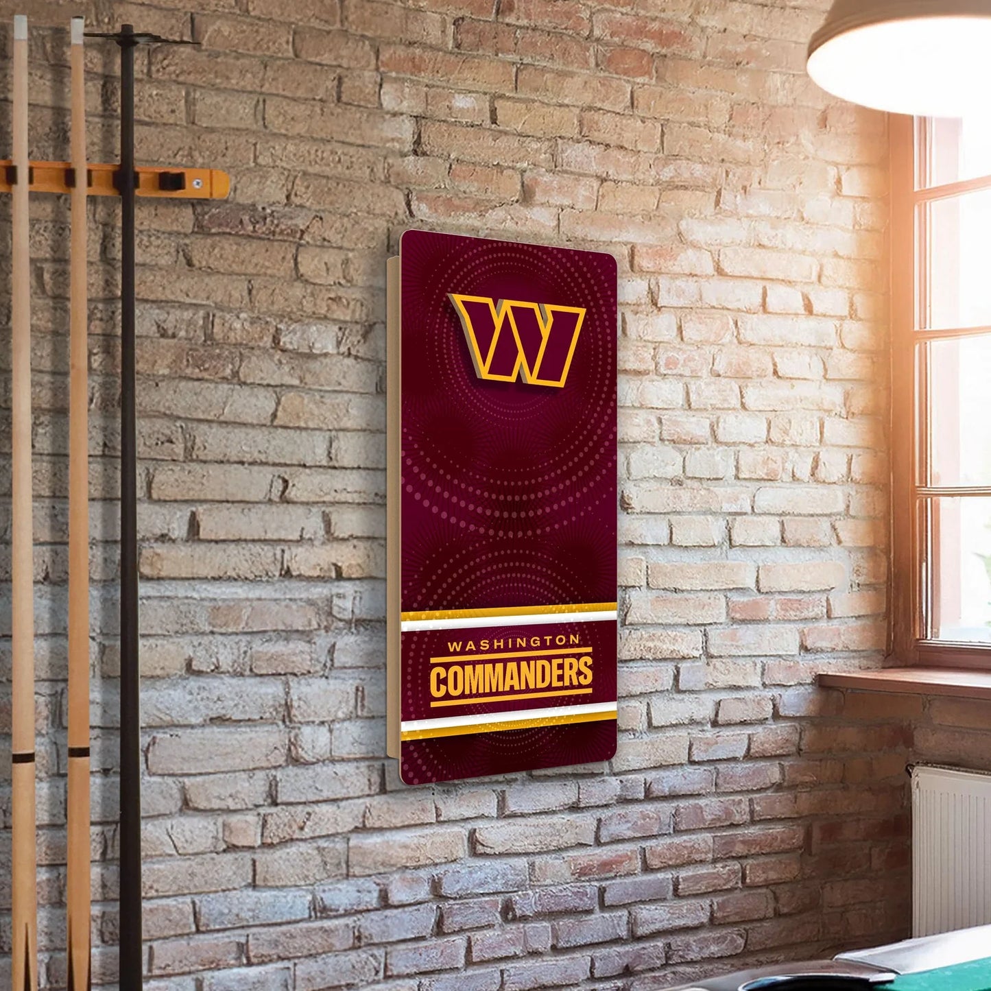 NFL Wall Art thats also Corn Hole - Washington Commanders