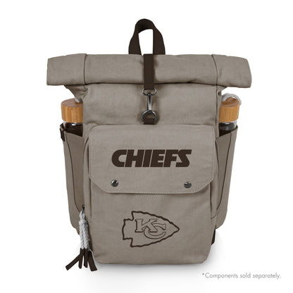 Kansas City Chiefs - Carmel Roll Top Picnic Backpack Cooler