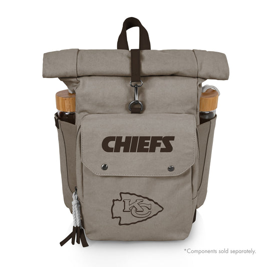 Kansas City Chiefs - Carmel Roll Top Picnic Backpack Cooler
