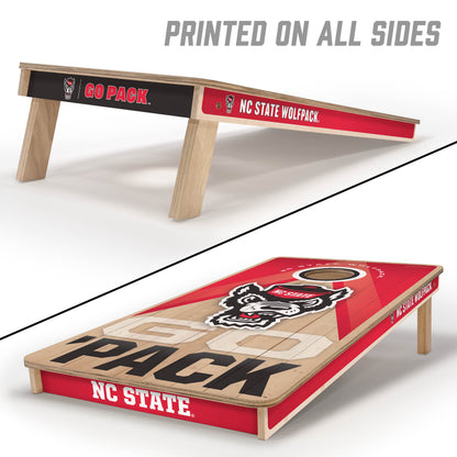 NCAA NC State Wolfpack 2' x 4' Slogan Series Cornhole
