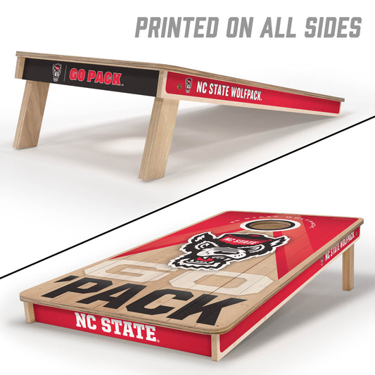 NCAA NC State Wolfpack 2' x 4' Slogan Series Cornhole