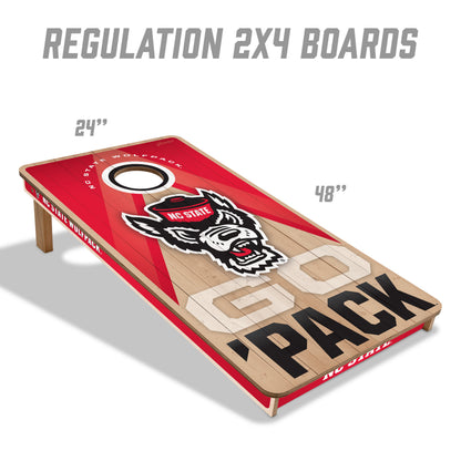 NCAA NC State Wolfpack 2' x 4' Slogan Series Cornhole