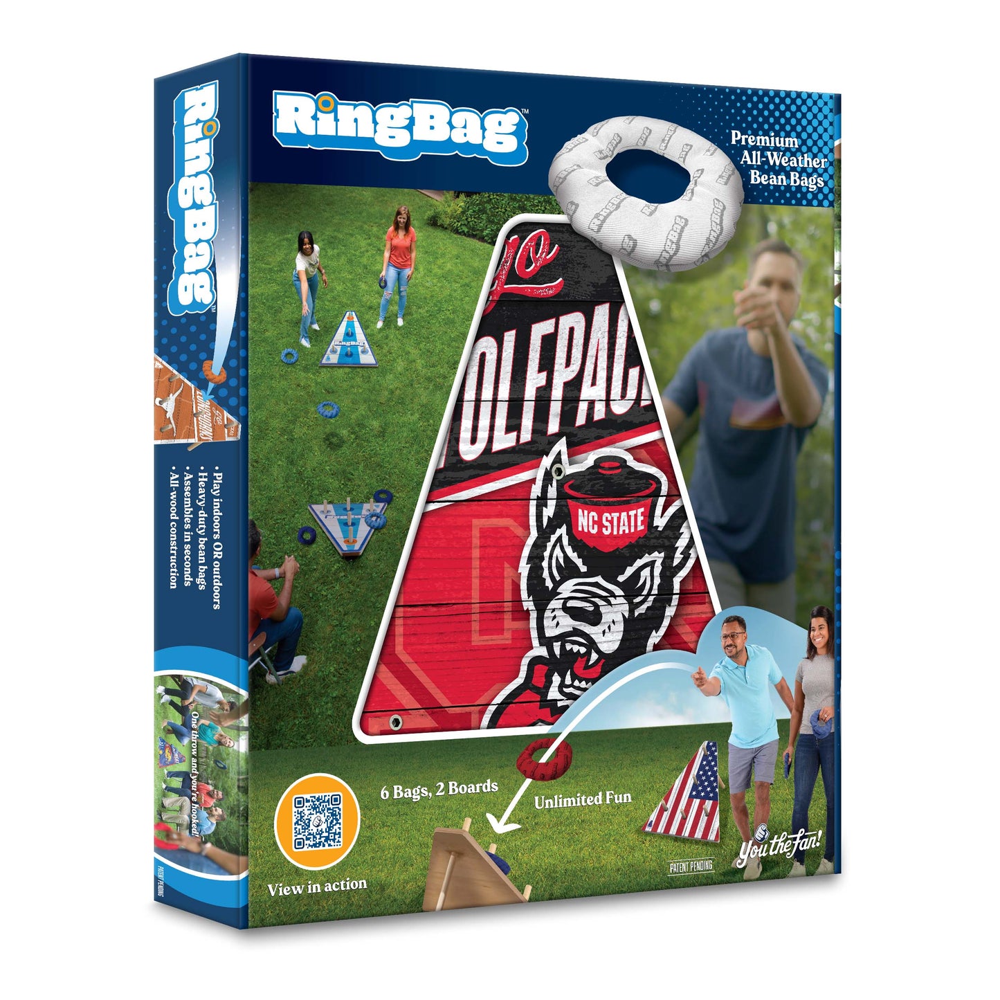 NCAA NC State Wolfpack Ringbag Outdoor Game