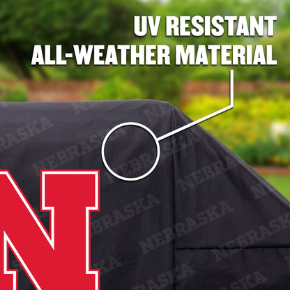 NCAA Nebraska Cornhuskers Heavy Duty Grill Cover