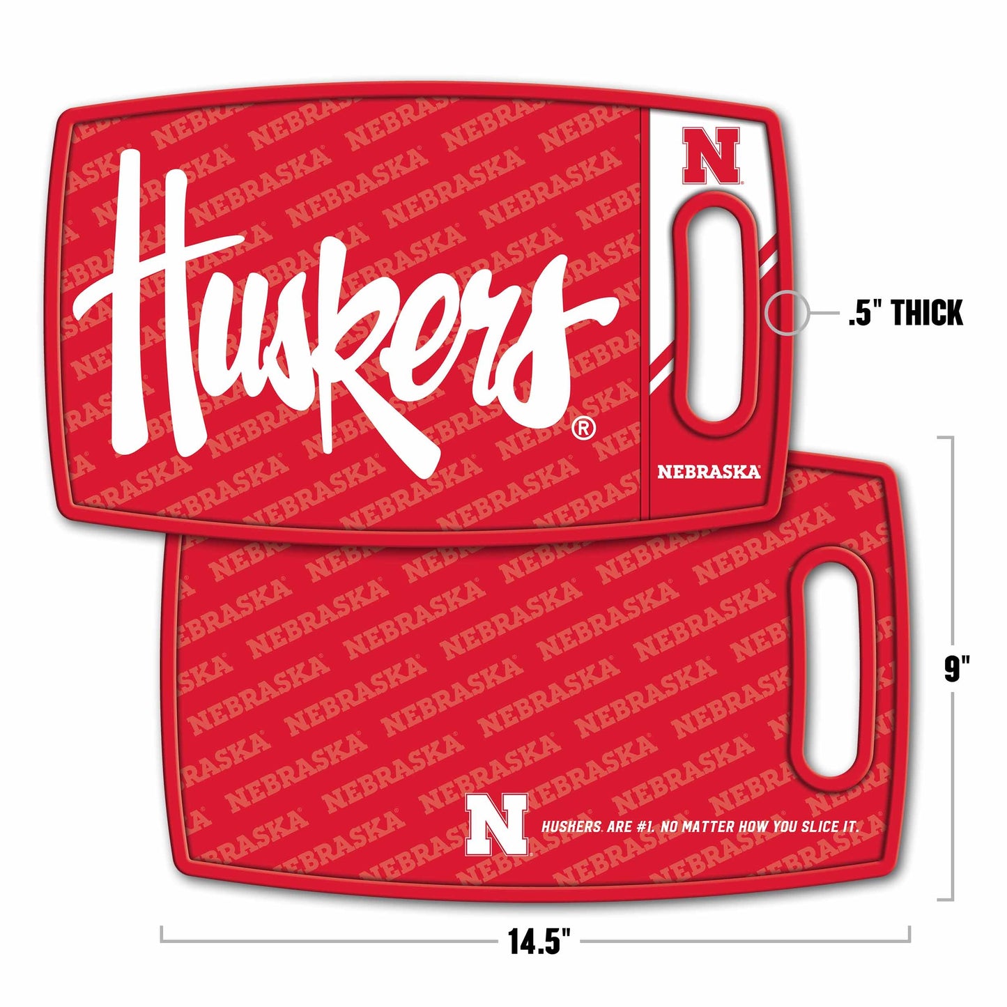 Nebraska Cornhuskers Logo Series Cutting Board Alt 1