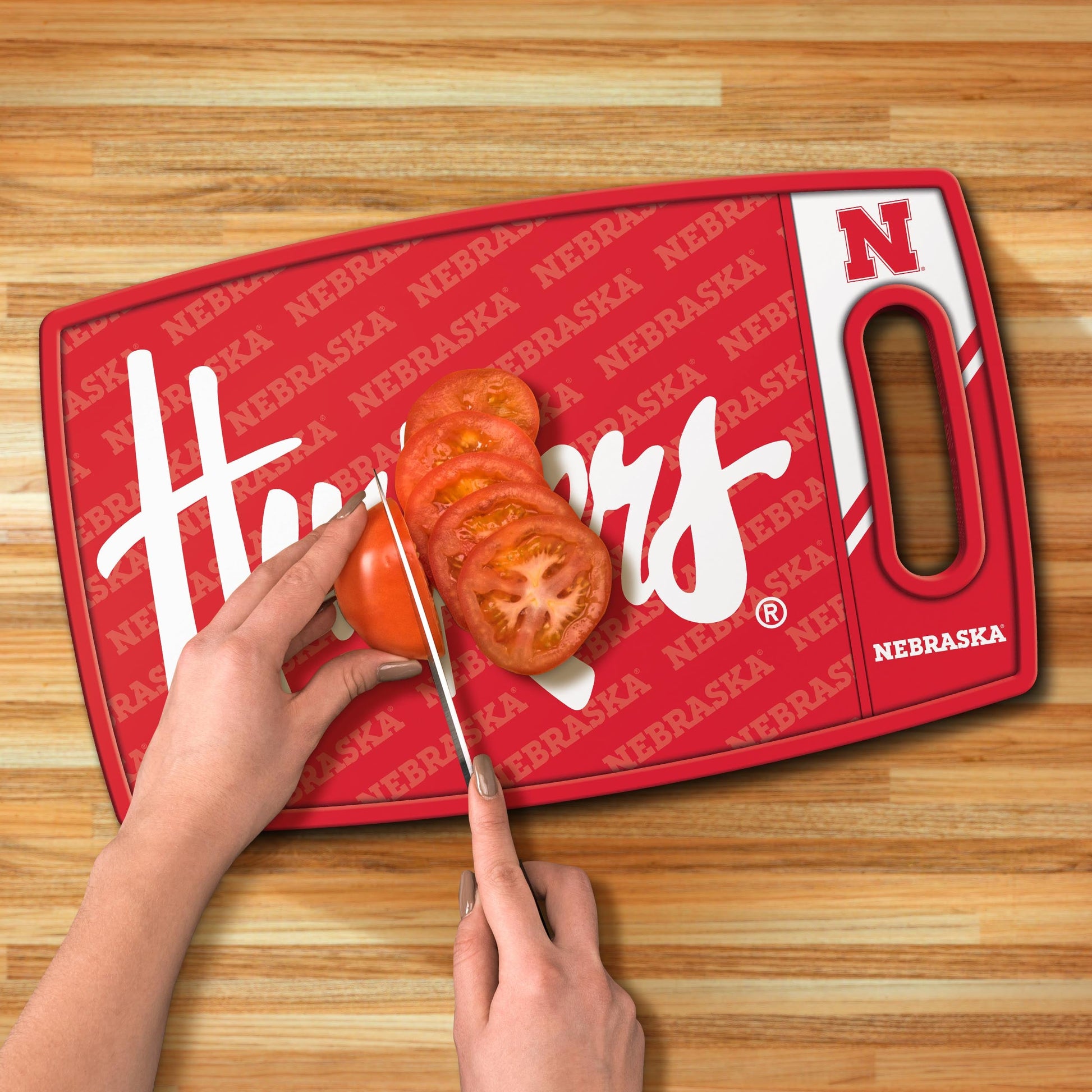 Nebraska Cornhuskers Logo Series Cutting Board Alt 3