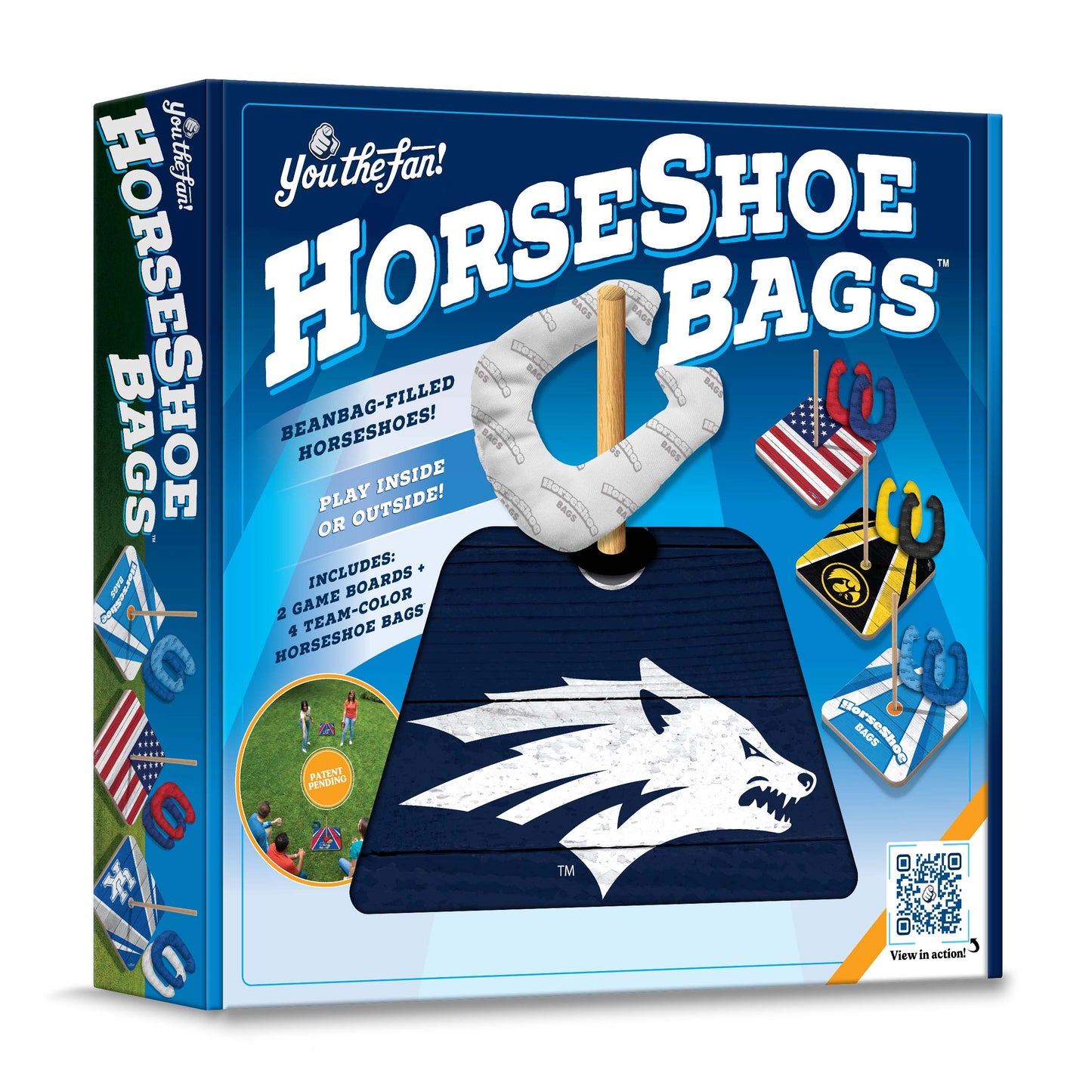 NCAA Nevada Wolf Pack Horseshoe Bag Game