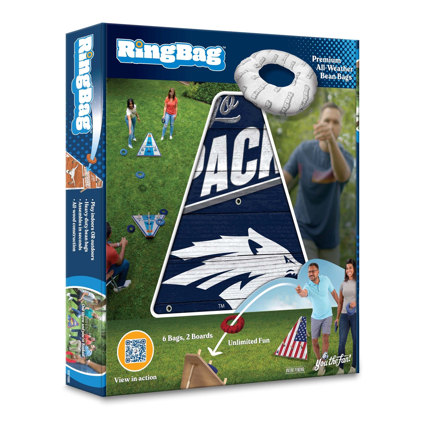 NCAA Nevada Wolf Pack Ringbag Outdoor Game