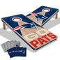 NFL New England Patriots 2' x 4' Slogan Series Cornhole