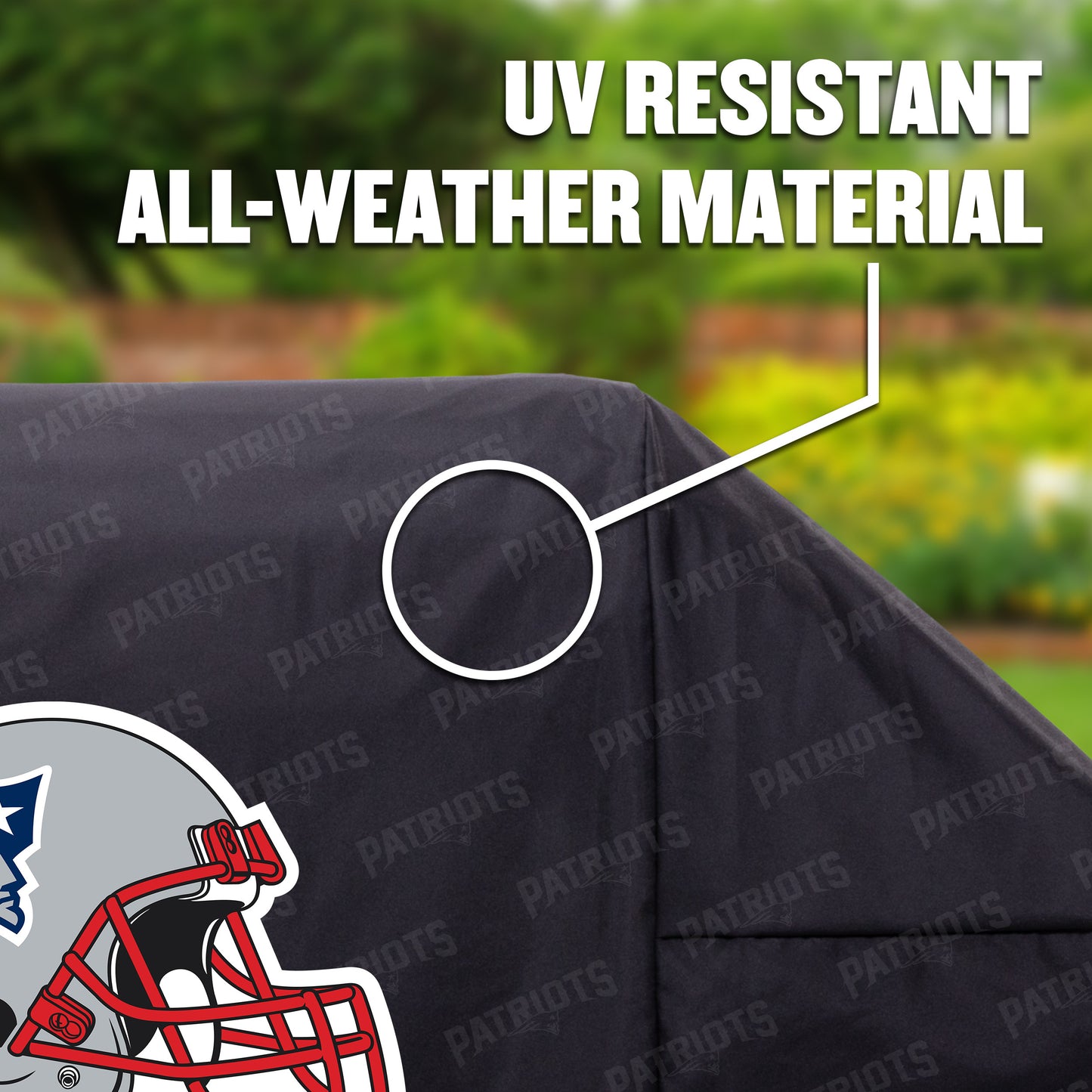NFL New England Patriots Heavy Duty Grill Cover