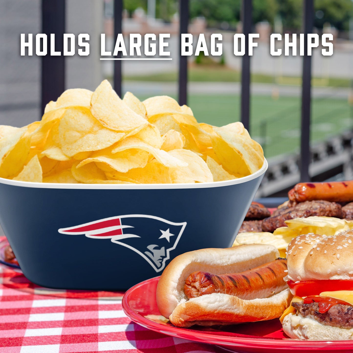 New England Patriots Large Party Bowl Alt 4