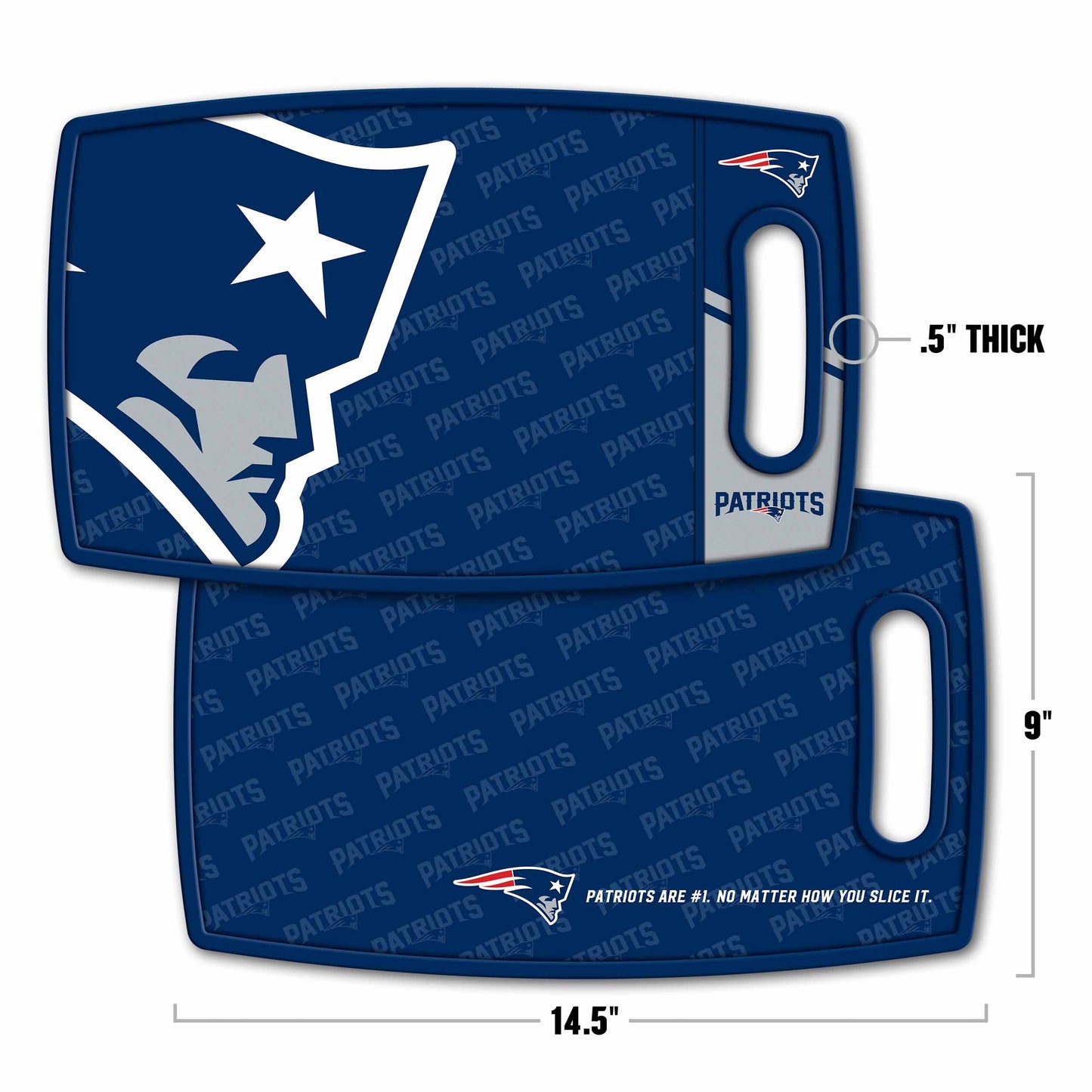 New England Patriots Logo Series Cutting Board Alt 1