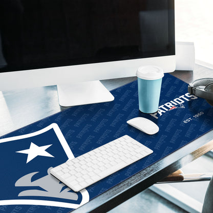 New England Patriots Logo Series Desk Pad Alt 2