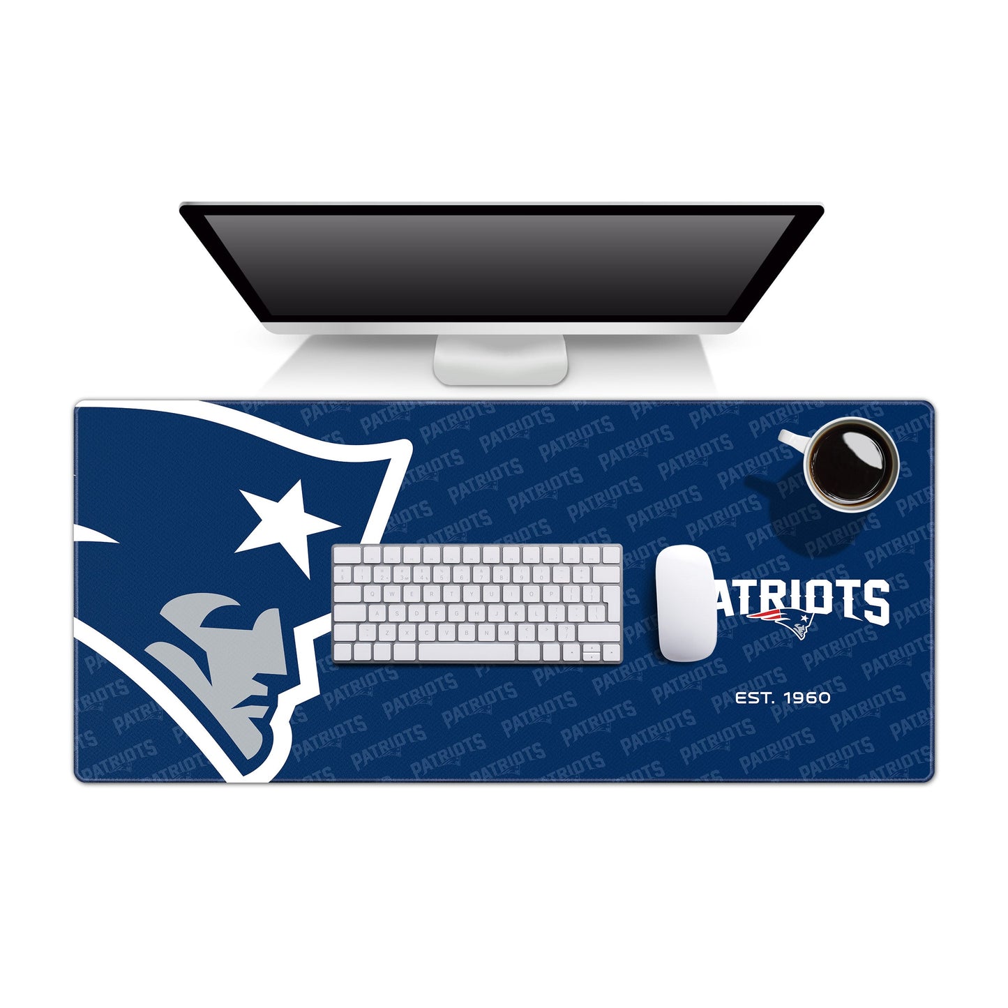 New England Patriots Logo Series Desk Pad