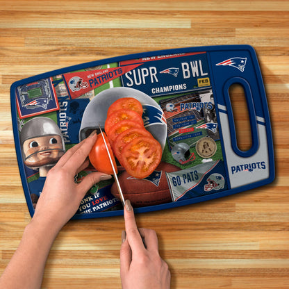 New England Patriots Retro Series Cutting Board Alt 3