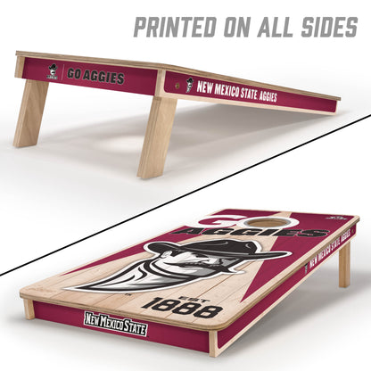 NCAA New Mexico State Aggies 2' x 4' Slogan Series Cornhole