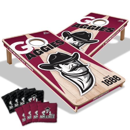 NCAA New Mexico State Aggies 2' x 4' Slogan Series Cornhole