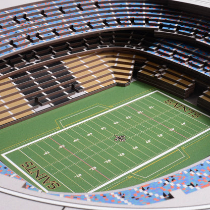 NFL New Orleans Saints 25-Layer StadiumView Wallart