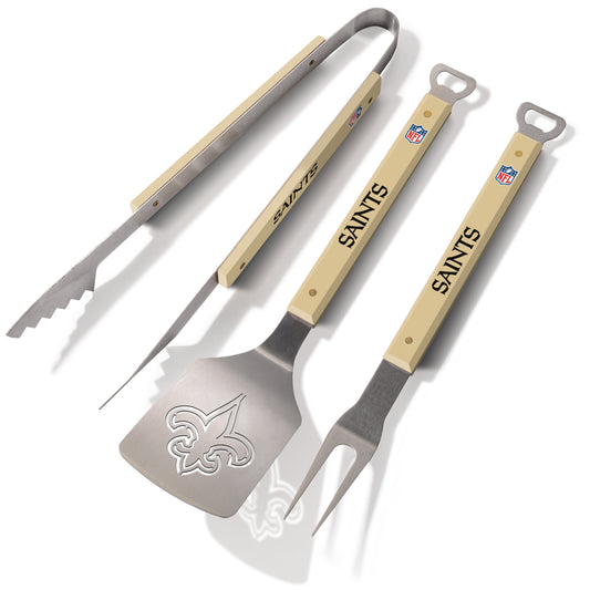 NFL New Orleans Saints Spirit Series 3-Piece BBQ Set