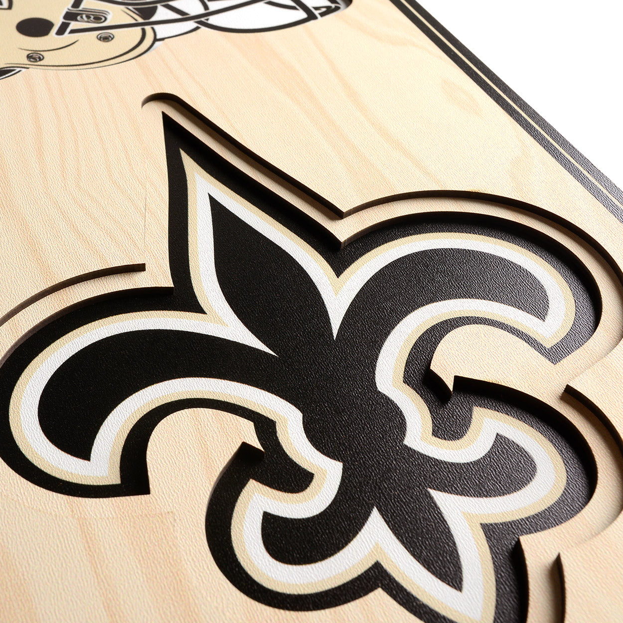 NFL New Orleans Saints 3D Stadium Banner 8' X 32'