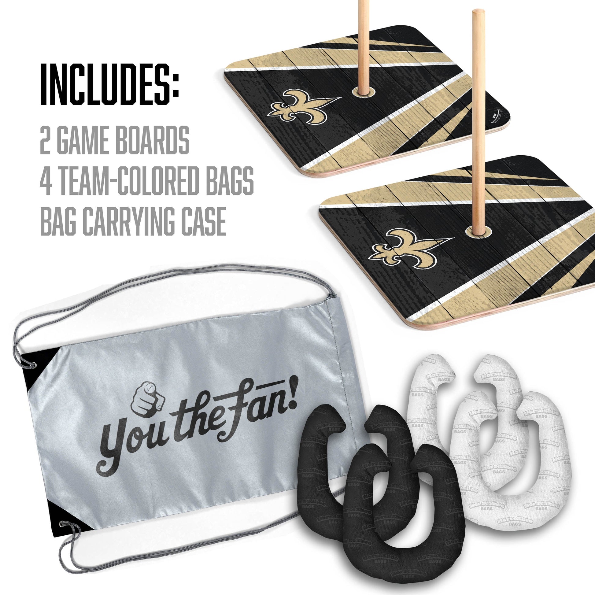 NFL New Orleans Saints Horseshoe Bag Game