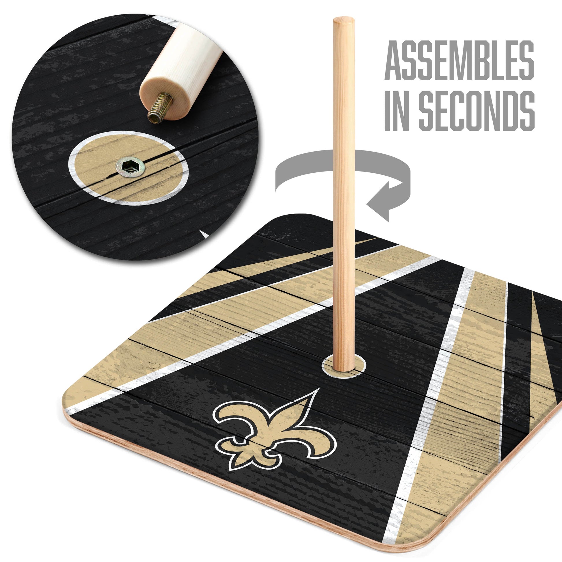 NFL New Orleans Saints Horseshoe Bag Game