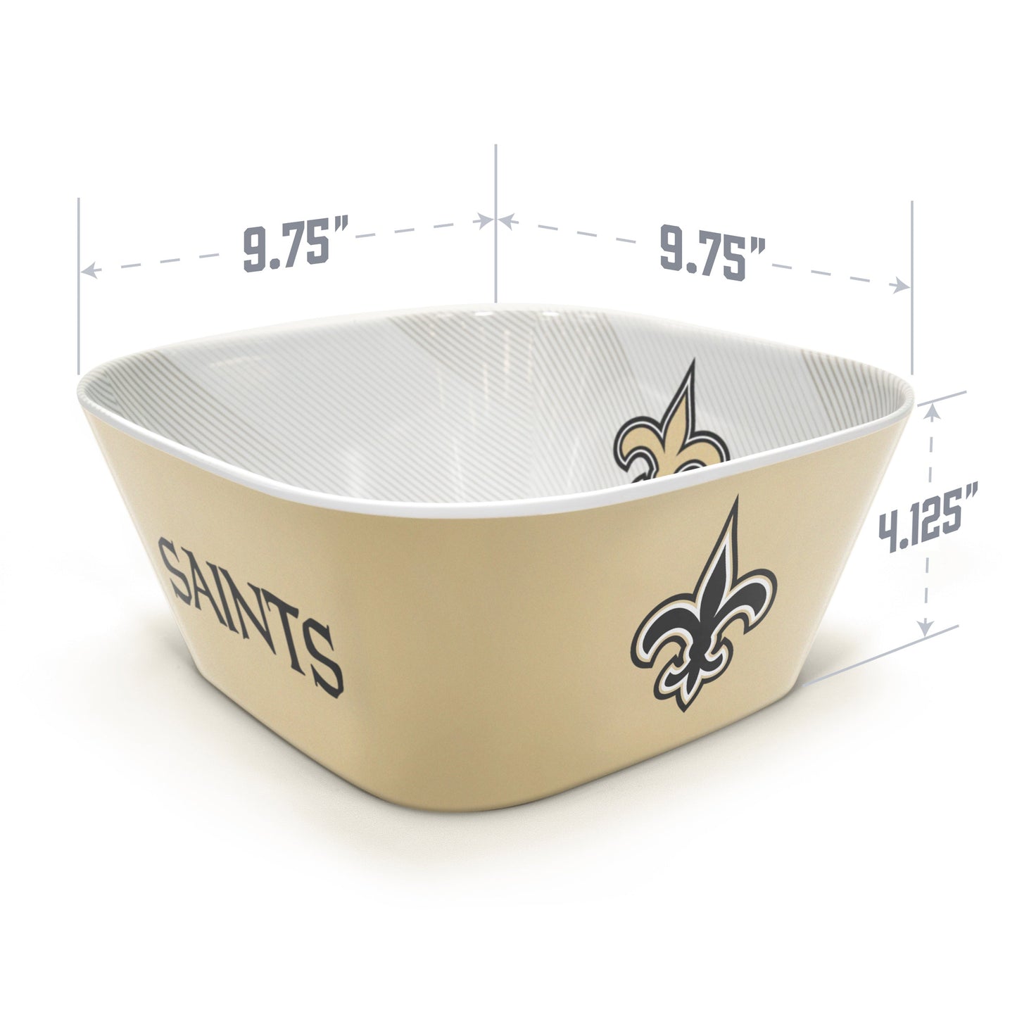 New Orleans Saints Large Party Bowl Alt 3