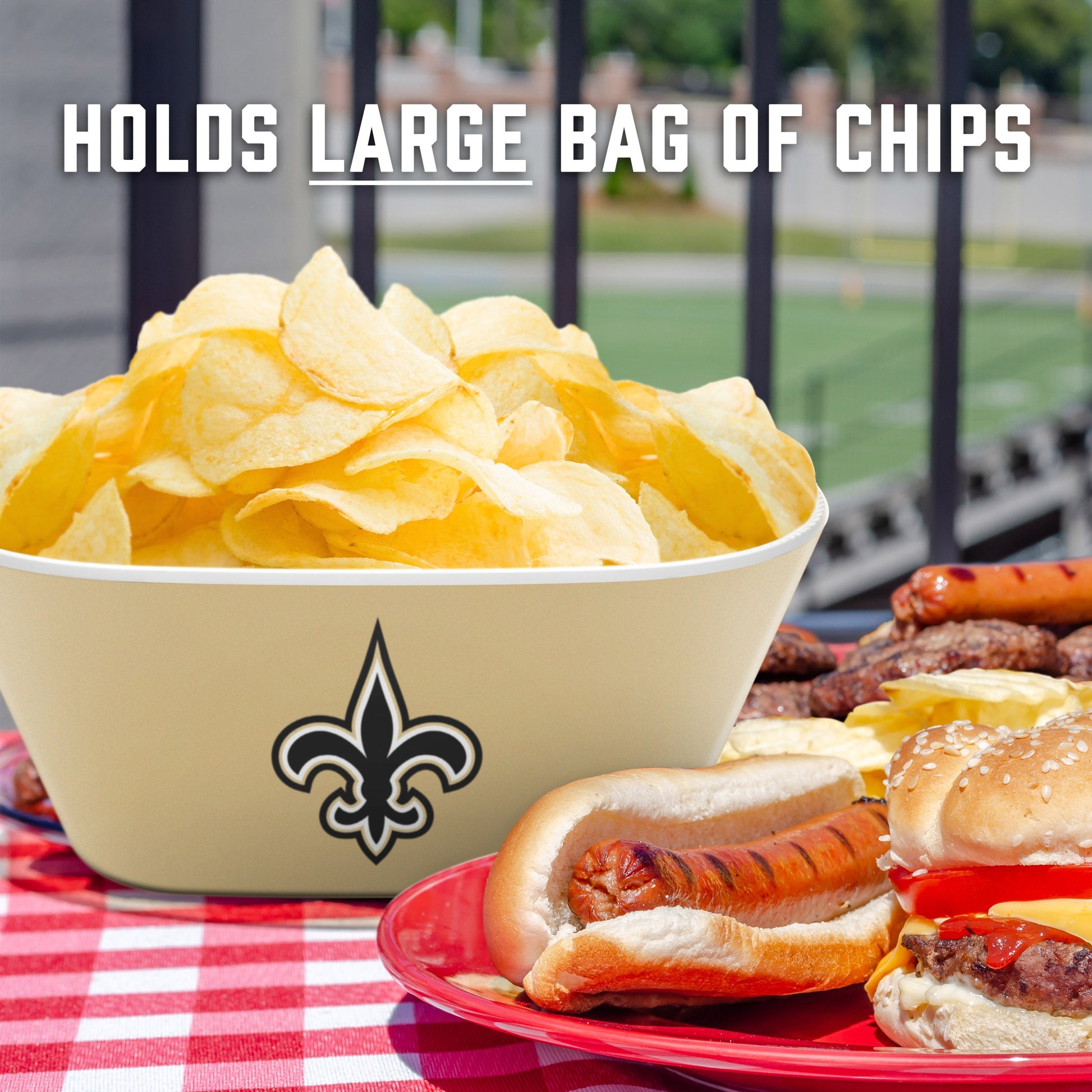 New Orleans Saints Large Party Bowl Alt 4