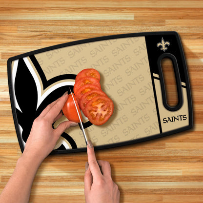 New Orleans Saints Logo Series Cutting Board Alt 3