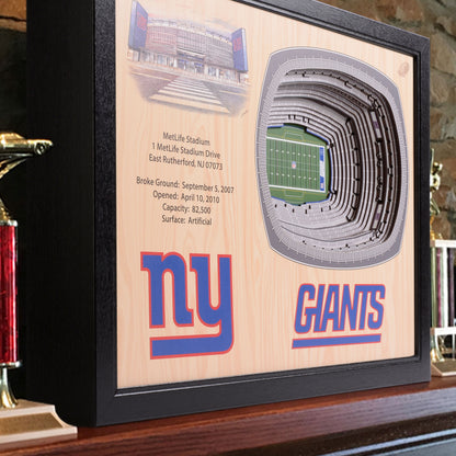 NFL New York Giants 25-Layer StadiumView Wallart