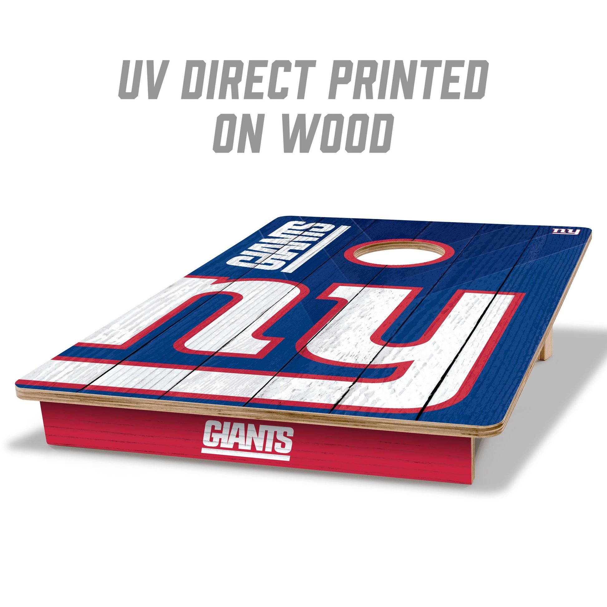 NFL New York Giants 2' X 3' All-Wood Cornhole Set - Alt 1