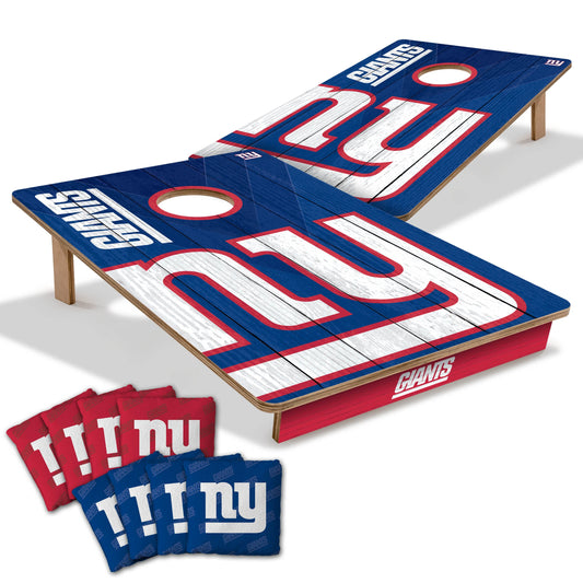 NFL New York Giants 2' X 3' All-Wood Cornhole Set-main