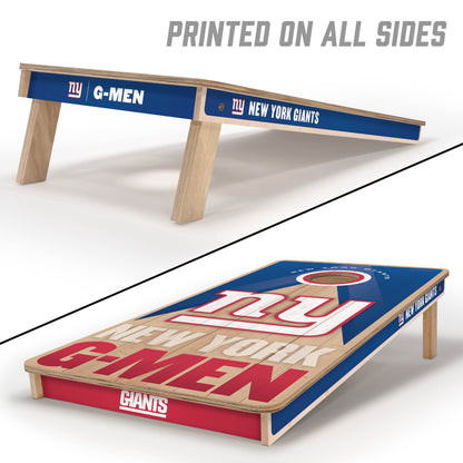 NFL New York Giants 2' x 4' All-Wood Cornhole Set