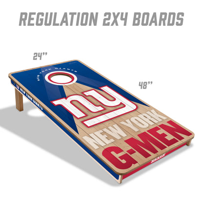 NFL New York Giants 2' x 4' Slogan Series Cornhole