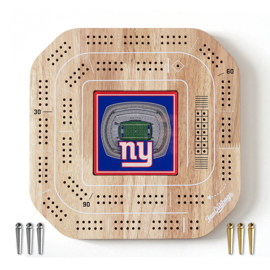 NFL New York Giants StadiumView Cribbage Game