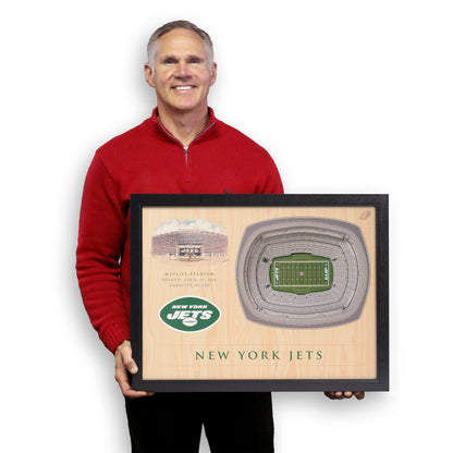 NFL New York Jets 25-Layer StadiumView Wallart