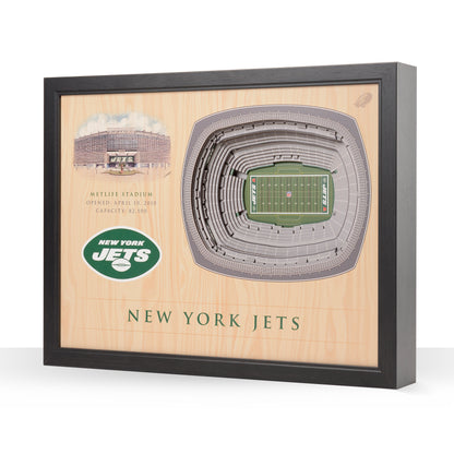 NFL New York Jets 25-Layer StadiumView Wallart