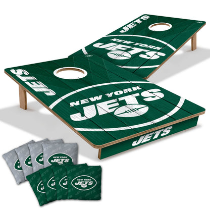 NFL New York Jets 2' X 3' All-Wood Cornhole Set-main