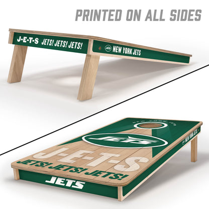 NFL New York Jets 2' x 4' Slogan Series Cornhole