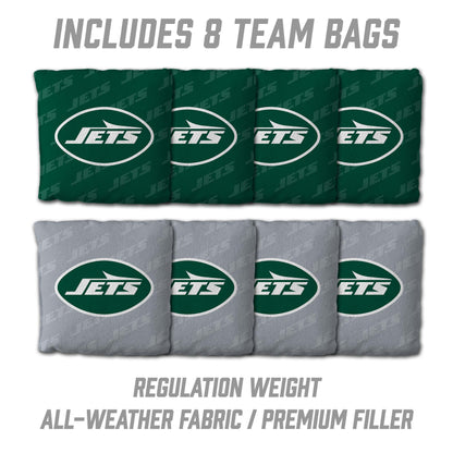 NFL New York Jets 2' x 4' Slogan Series Cornhole