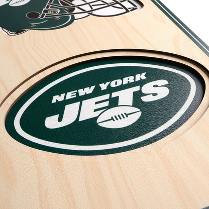 NFL New York Jets 3D Stadium Banner 8' X 32'