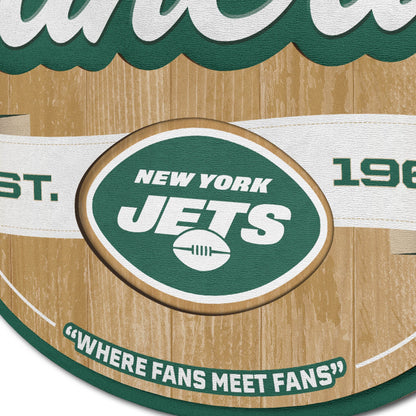 New York Jets Fan Cave Wall Art Alt 3