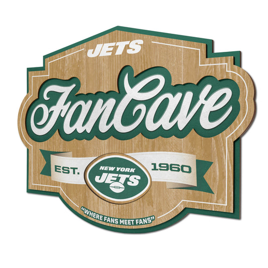 New York Jets Fan Cave Wall Art