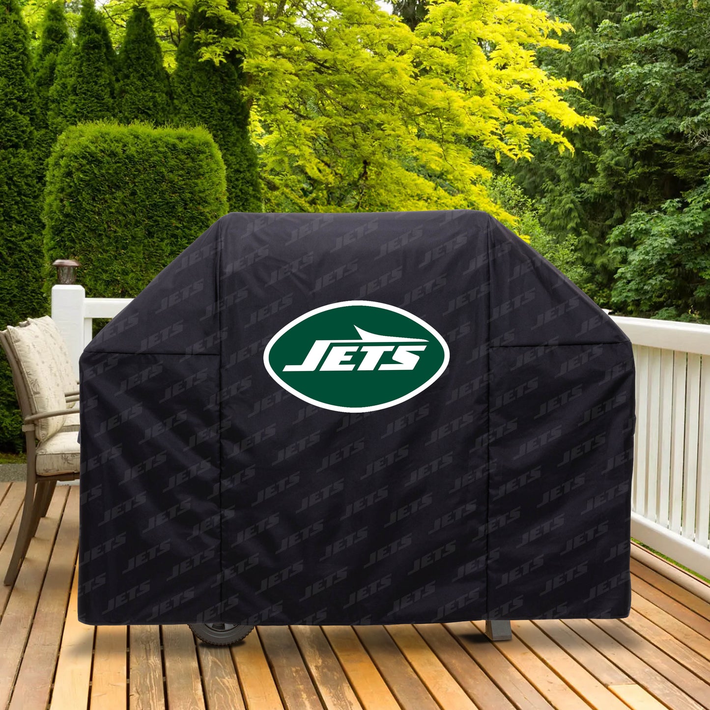 NFL New York Jets Heavy Duty Grill Cover