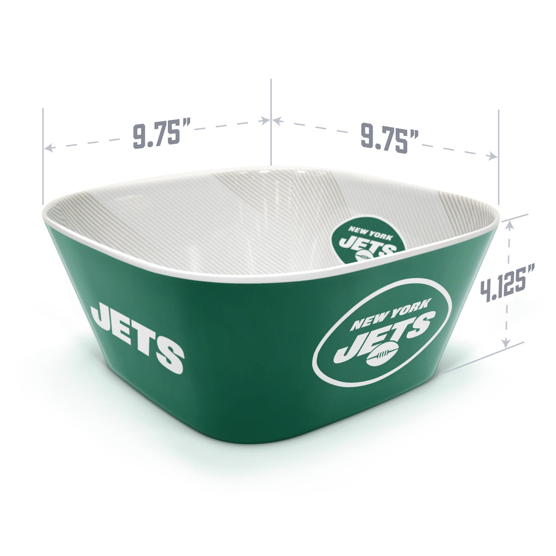New York Jets Large Party Bowl Alt 3
