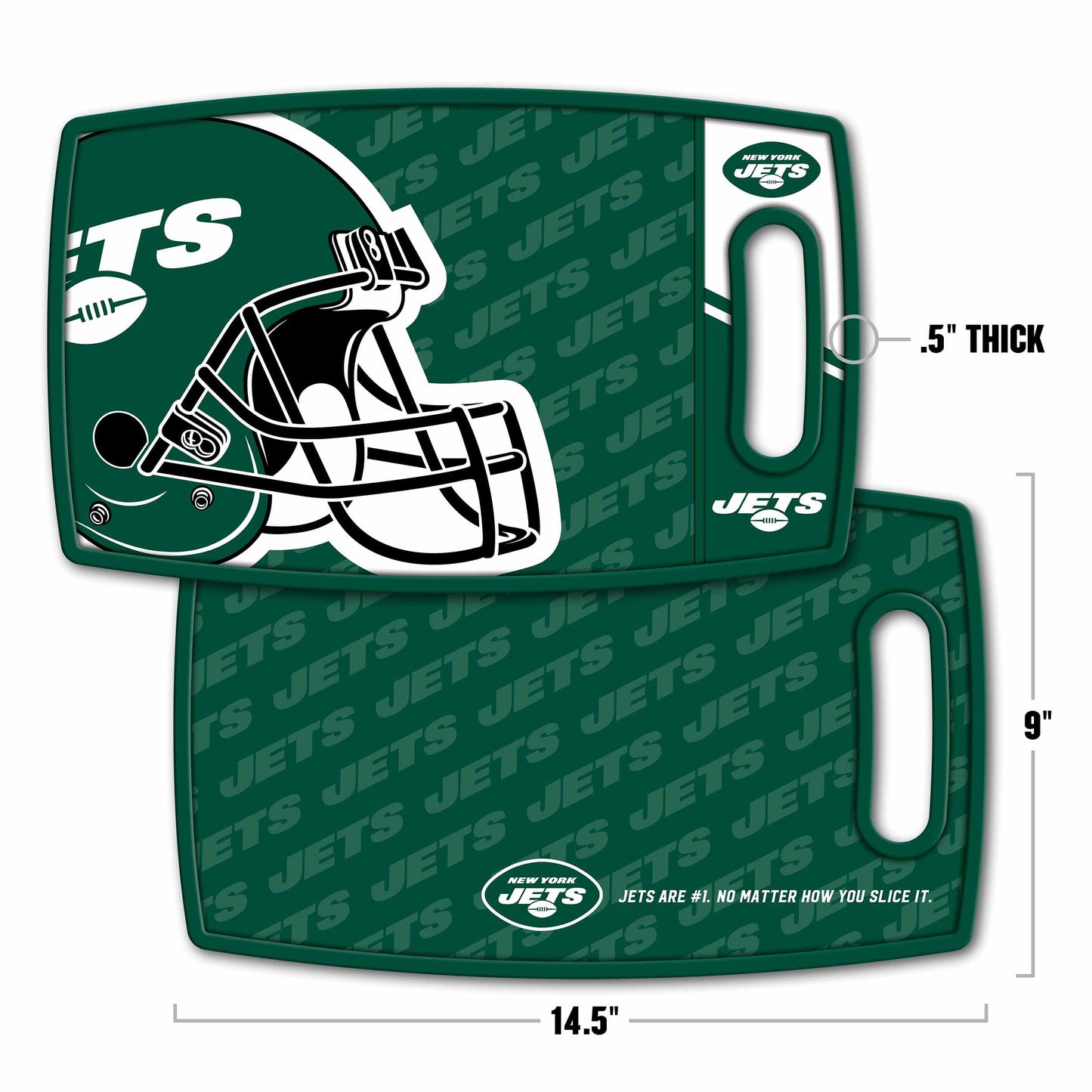 New York Jets Logo Series Cutting Board Alt 1