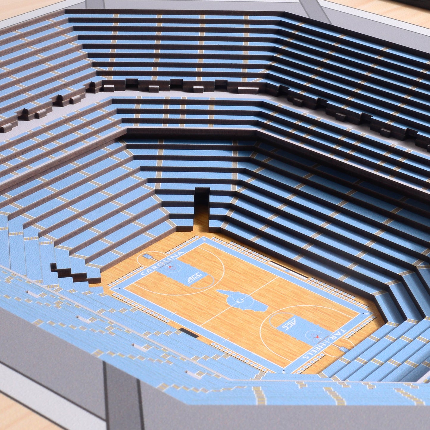 NCAA North Carolina Tar Heels 25-Layer StadiumView Wallart