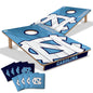 NCAA North Carolina Tar Heels 2' X 3' All-Wood Cornhole Set-main
