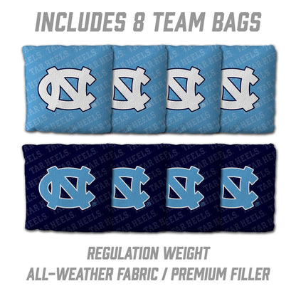 NCAA North Carolina Tar Heels 2' x 4' All-Wood Cornhole Set